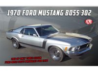 Ford Mustang Boss 302, silver 1970