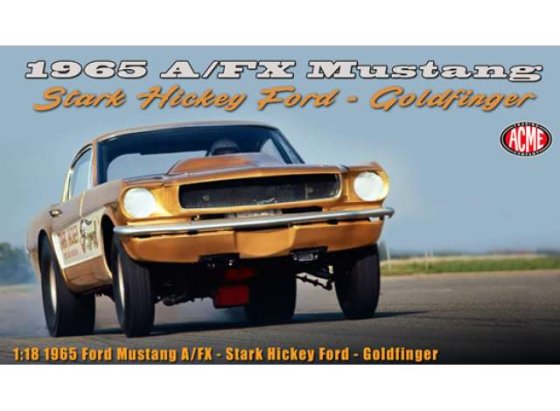 Ford Mustang A/FX *Stark Hickey Ford* Goldfinger 1965