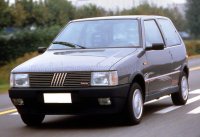 FIAT - UNO TURBO i.e. 1987 - TUTTA APRIBILE! - FULL OPENINGS! - GREY MET