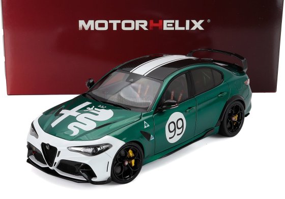 ALFA ROMEO - GIULIA GTAm N 99 RACING 2021 - GREEN WHITE