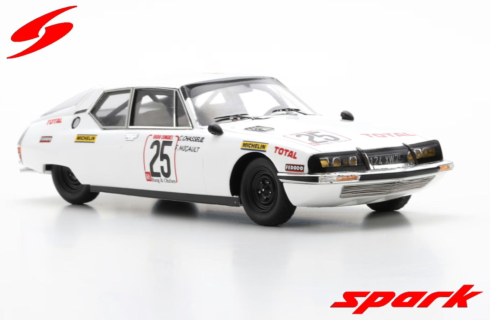Citroën SM No.25 24H de Spa 1974 G. Chasseuil - F