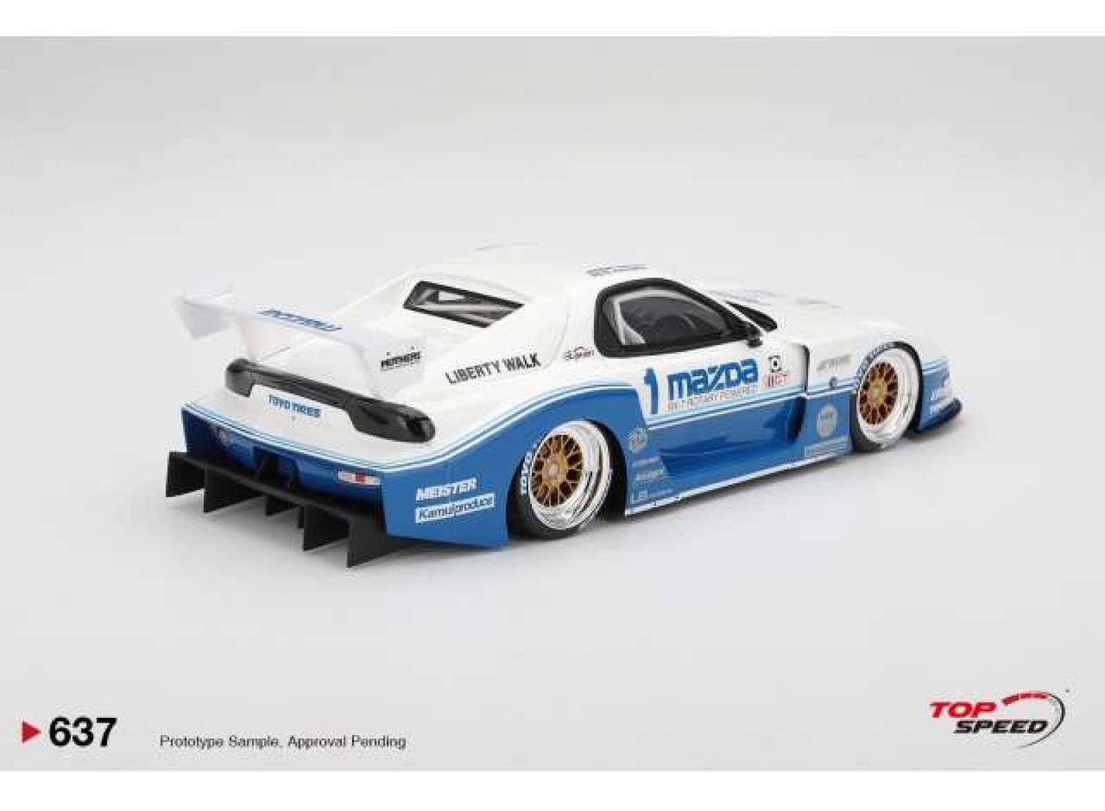 Modèle réduit Mazda Rx7 (fd3s) Lb-super Silhouette Imsa 2025 1/18