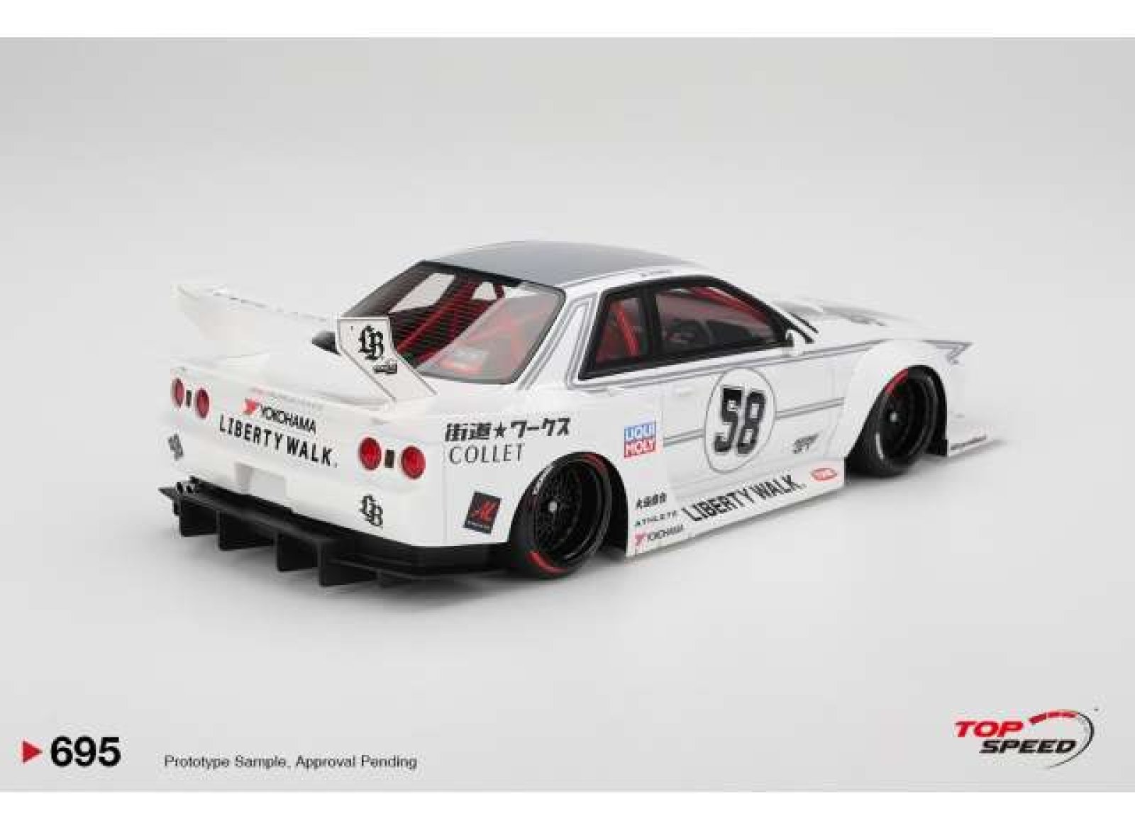 Schaalmodel Nissan Gtr (r32) Lb-super Silhouette Kaido Works Tas 2025 1/18