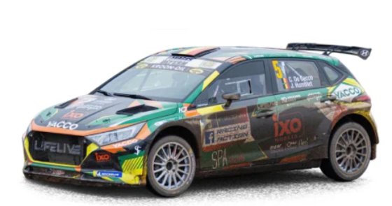 Hyundai i20 N Rally2, Spa Rally, 2025, #5, C.De Cecco/J.Humblet, 1:43