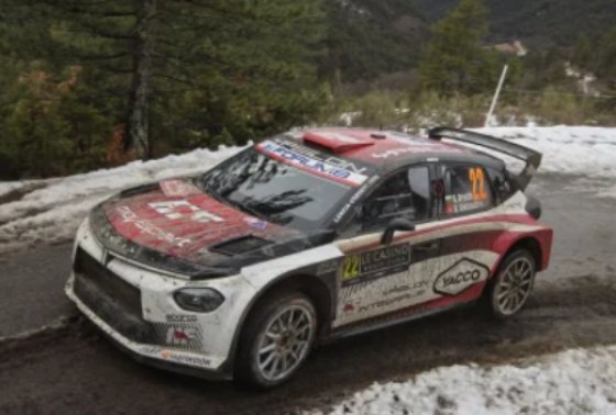 Lancia Ypsilon Rally2 HF Integrale, Rallye Monte Carlo, 2026, #22, N.Gryazin/K.Aleksandrov, 1:43