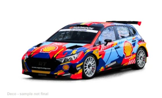 Hyundai i20 N Rally2, Rallye du Pays Vençois, 2025, #1, M.Wydaeghe/F.Haut-Labourdette, 1:43