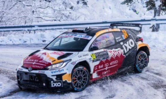 Toyota GR Yaris Rally2, Rallye Monte Carlo, 2026, #34, E.Delecour/S.De Castelli, 1:43