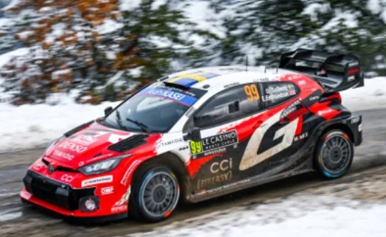 Toyota GR Yaris Rally1, Rallye Monte Carlo, 2026, #99, O.Solberg/E.Edmondson, 1:18