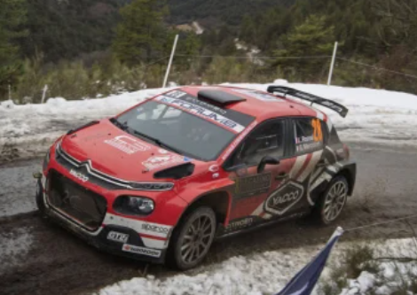 Citroen C3 Rally2, Rallye Monte Carlo, 2026, #20, 