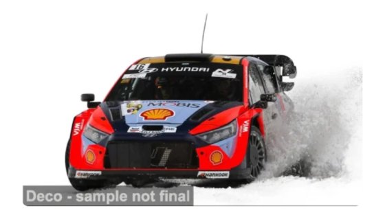 Hyundai i20 N Rally1, Rallye Hivernal du Dévoluy, 2025, #16, A.Fourmaux/A.Coria, 1:43