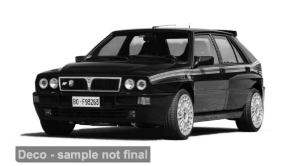Lancia Delta HF integrale EVO, noir/Dekor, 1992, 1:43