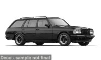 Mercedes 500 TE V8 AMG (S123), zwart, 1979, 1:43