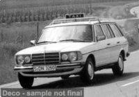 Mercedes 200T (S123), 1979, Taxi (D), 1:43
