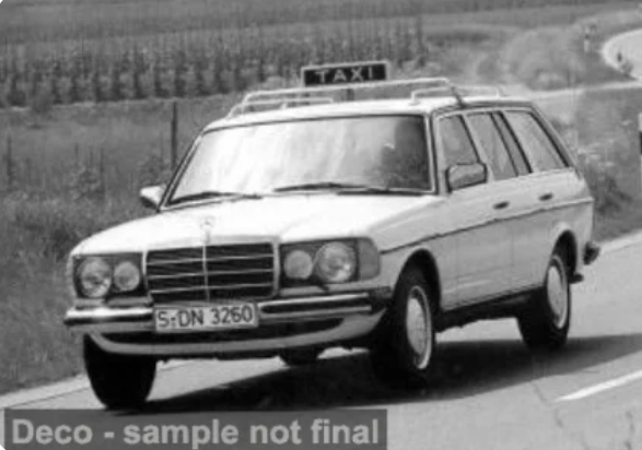 Mercedes 200T (S123), 1979, Taxi (D), 1:43