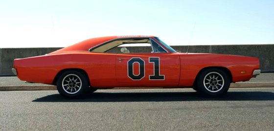 DODGE - CHARGER N 01 1969 - GENERAL LEE - THE DUKES OF HAZZARD - ORANGE