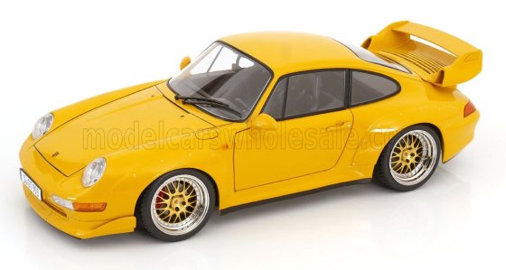 PORSCHE - 911 993 GT2 COUPE 1996 - CERCHI BBS - BBS RIMS - YELLOW
