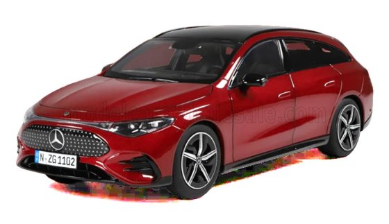 MERCEDES BENZ - CLA-CLASS (X174) SHOOTING BRAKE SW STATION WAGON 2025 - PATAGONIA RED