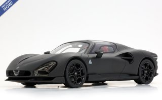 Alfa Romeo 33 Stradale Matt carbon e base rossa
