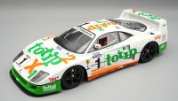 FERRARI - F40 3.0L TURBO V8 TEAM TOTIP OBERMAIER RACING N 1 WINNER ITALY GT VALLELUNGA 1994 MAURO TIRONE - WHITE GREEN ORANGE