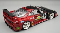 FERRARI - F40 LM 2.9L TWIN TURBO V8 TEAM TAISAN N 34 JGTC SEASON 1995 ANTHONY REID - MASAHIKO CONDO - RED BLACK