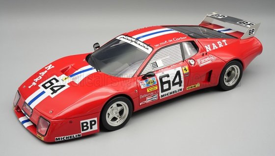 FERRARI - 512BB LM 4.9L TEAM N.A.R.T. N 64 24h LE MANS 1979 JEAN PIERRE DELAUNAY - CYRIL GRANDET - PRESTON MENN - RED WHITE BLUEFERRARI - 512BB LM 4.9L TEAM N.A.R.T. N 64 24h LE MANS 1979 JEA