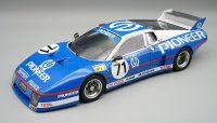 FERRARI - 512BB LM 4.9L TEAM CHARLES POZZI JMS RACING N 71 24h LE MANS 1982 CLAUDE BALLAUT LENA - JEAN CLAUDE ANDRUET - HERVE REGOUT - BLUE WHITE