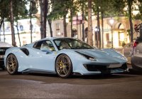 Ferrari 488 Pista Spider Azzurro la Plata