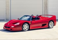 Ferrari F50 Spider rosso e interni neri