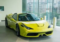 Ferrari 458 Speciale A spider Verde Germoglio