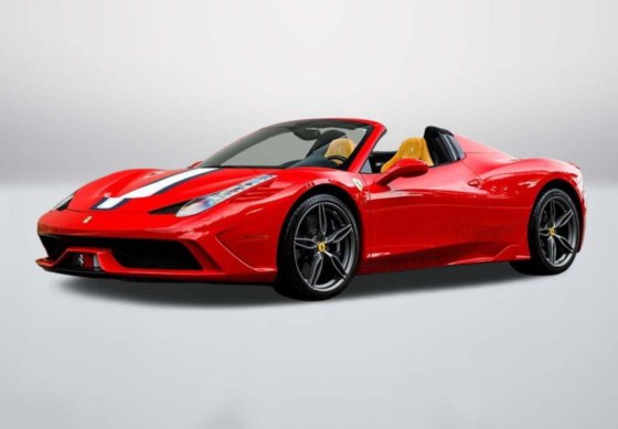 Ferrari 458 Speciale A spider Rosso Corsa con interni beige