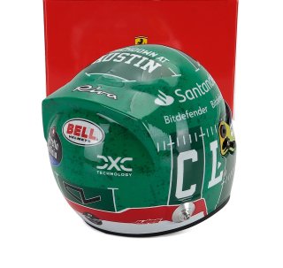 Charles Leclerc Ferrari Austin GP 2023 1/2 schaal miniatuurhelm