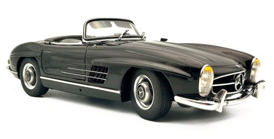 MERCEDES BENZ - 300SL ROADSTER SPIDER SOFT-TOP OPEN (W198) 1954 - BLACK