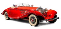 MERCEDES BENZ - 500K SPEZIAL ROADSTER CABRIOLET OPEN 1935 - RED