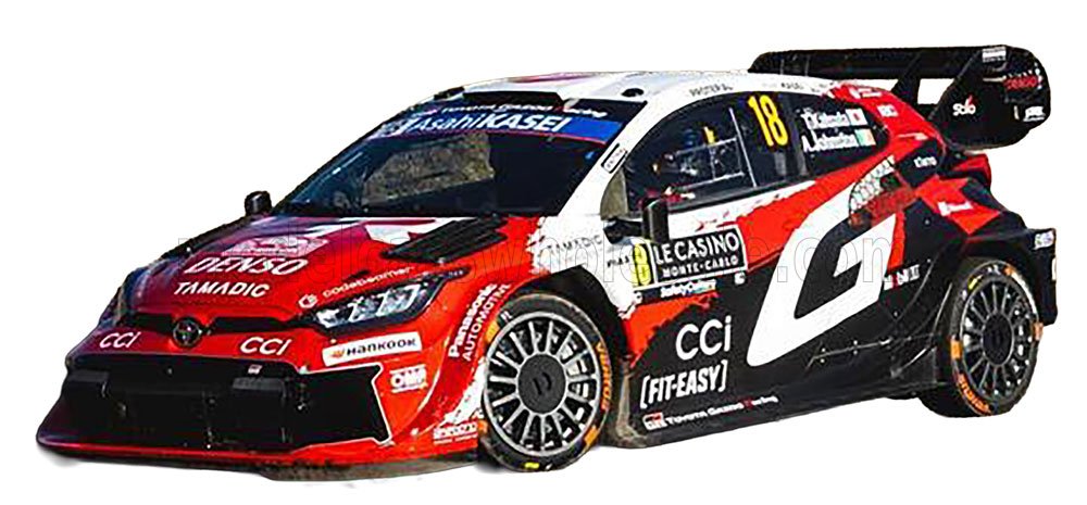 TOYOTA GR Yaris Rally1 N°18 TOYOTA GAZOO RACING W
