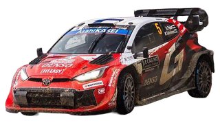 TOYOTA GR Yaris Rally1 N°5 TOYOTA GAZOO RACING WRT Rallye Monte Carlo 2026 Pajari-Salminen