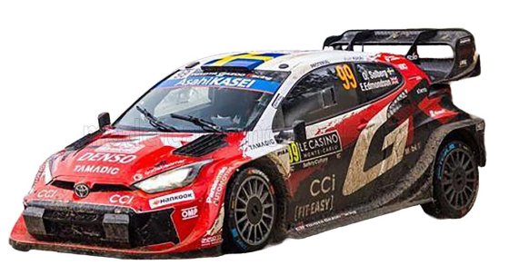 TOYOTA GR Yaris Rally1 N°99 TOYOTA GAZOO RACING WRT WINNER Rallye Monte Carlo 2026