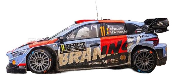 HYUNDAI i20 N Rally1 N°11 HYUNDAI SHELL MOBIS WORLD RALLY TEAM Rallye Monte Carlo 2026