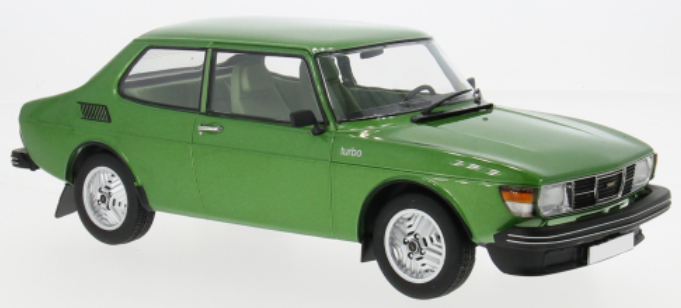 Saab 99 Turbo, groen, 1977