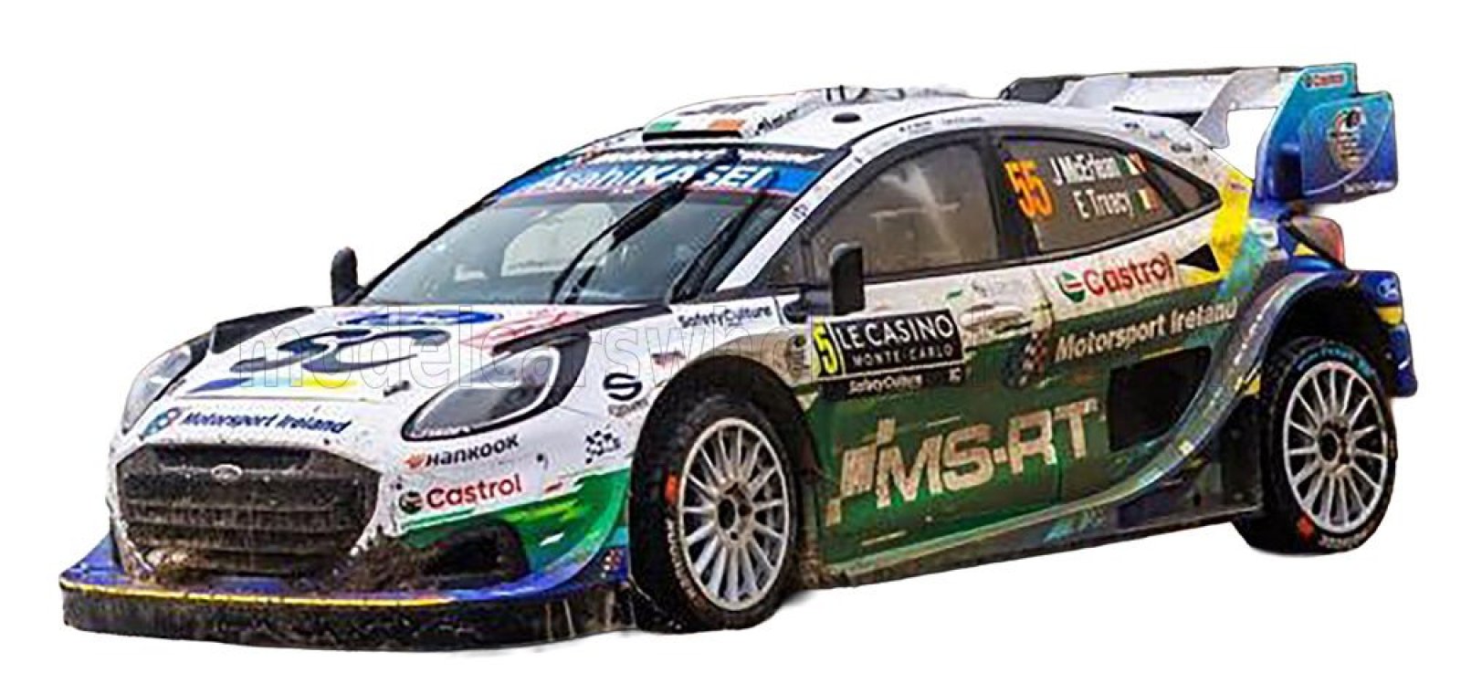 FORD Puma Rally1 N°55 M-SPORT FORD WORLD RALLY TEAM Rallye Monte Carlo...