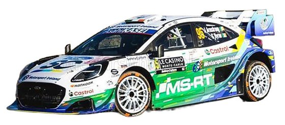 FORD Puma Rally1 N°95 M-SPORT FORD WORLD RALLY TEAM Rallye Monte Carlo 2026 Armstrong-Byrne