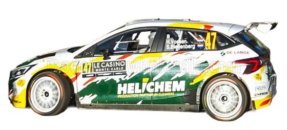 HYUNDAI i20 N N°47 HENK VOSSEN Rallye Monte Carlo 2026 Vossen-Bleijenberg