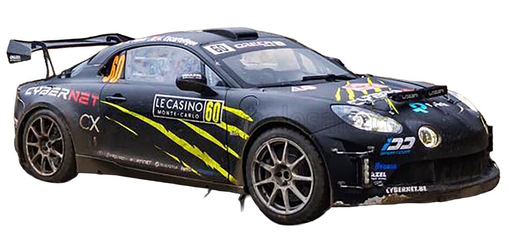 ALPINE A110 N°60 ARMAND FUMAL Rallye Monte Carlo 