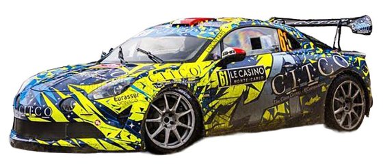 ALPINE A110 N°61 CHRISTOPHE BERARD Rallye Monte Carlo 2026 Berard-Bernabo