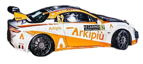 ALPINE A110 N°62 MARC DESSI Rallye Monte Carlo 2026 Dessi-Giuliano