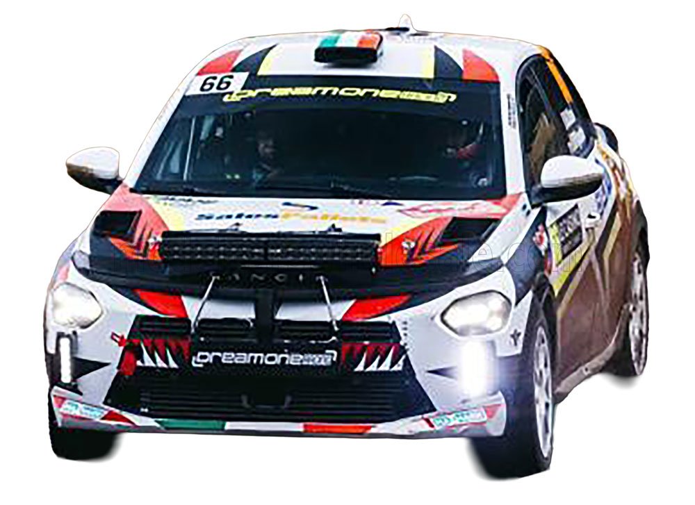LANCIA Ypsilon N°66 MARCO OLDANI Rallye Monte Car