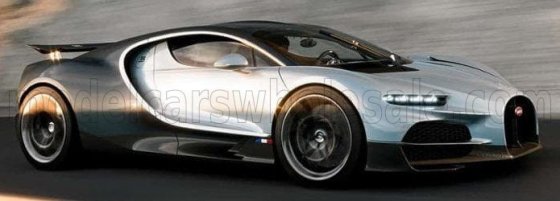BUGATTI - TOURBILLON 2025 -  WITH SHOWCASE - SILVER CARBON