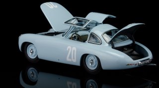 MERCEDES BENZ - 300SL (W154) TEAM DAIMLER-BENZ AG N 20 2nd BERN GP 1952 H.LANG - LIGHT BLUE