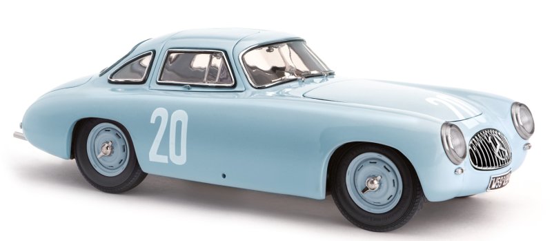 MERCEDES BENZ - 300SL (W154) TEAM DAIMLER-BENZ AG N 20 2nd BERN GP 1952 H.LANG - LIGHT BLUE