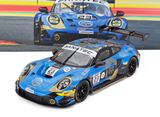 Porsche 911 992 GT3 R 4.2L Team Phantom Global Racing #23 24h Spa 2024 1/18 IXO