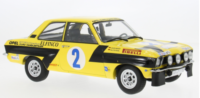 Opel Ascona A, Rally Acropolis, 1975, #2, W.Röhrl